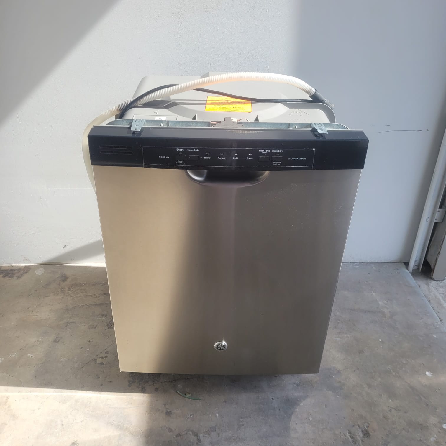 GE-Black-Stainless-Steel-Dishwasher GE-Black-Stainless-Steel-Dishwasher